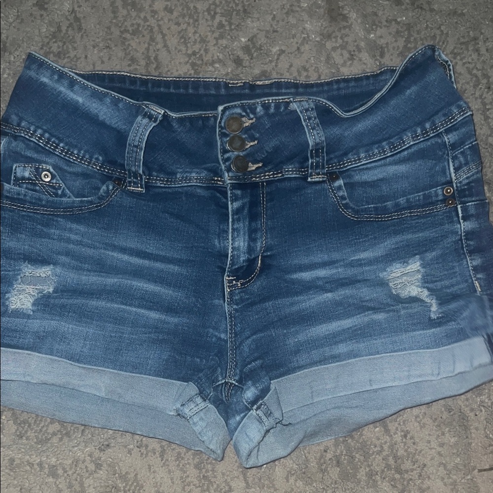 YMI Dark Blue Jean Shorts